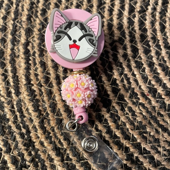 Cat Badge Reel - Picture 1 of 1